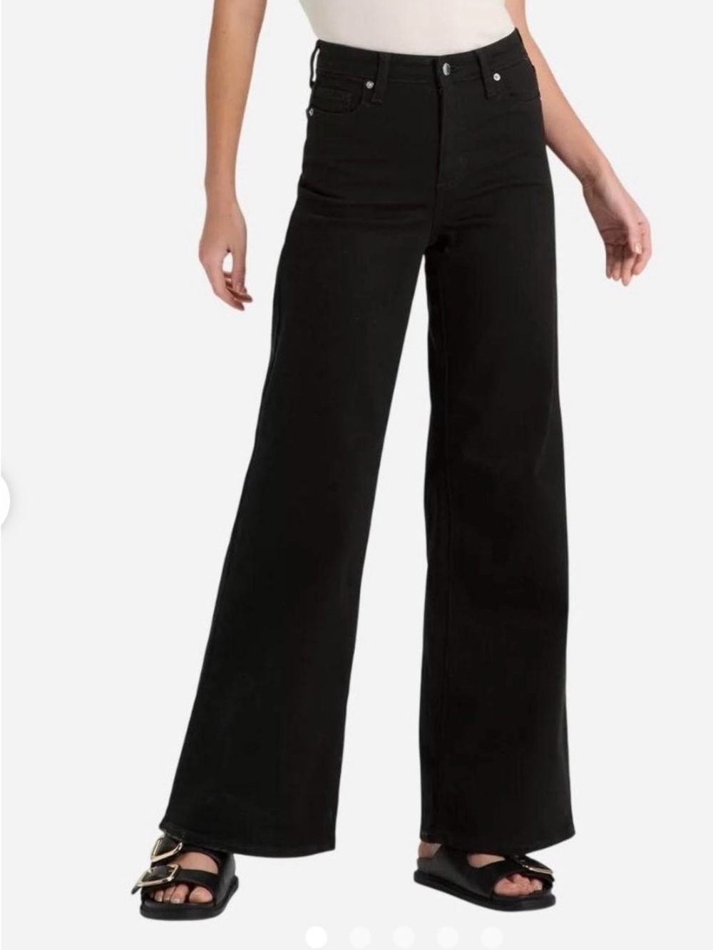 Universal Thread Straight Leg High-Rise Jeans - Black